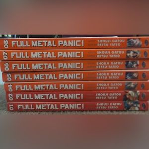 Full Metal Panic mangas 1-2 & 4-6